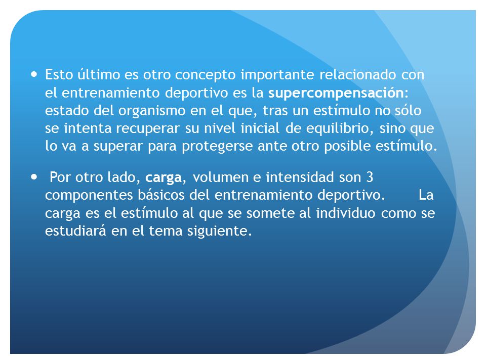 principios del entrenamiento deportivo grosser